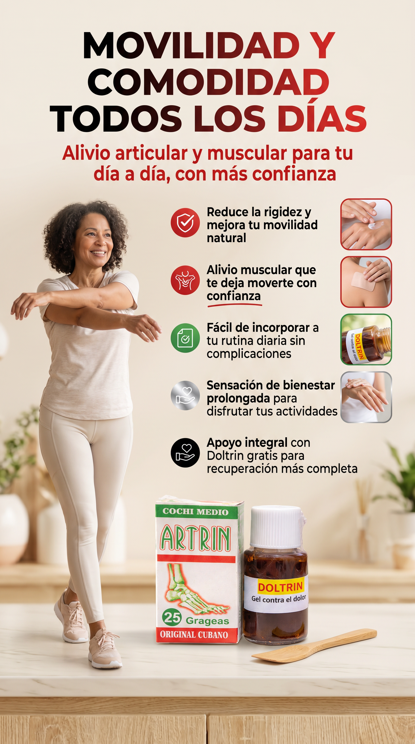 Artrin+REGALO Doltrin ANTIDOLORES- SOLO POR HOY!