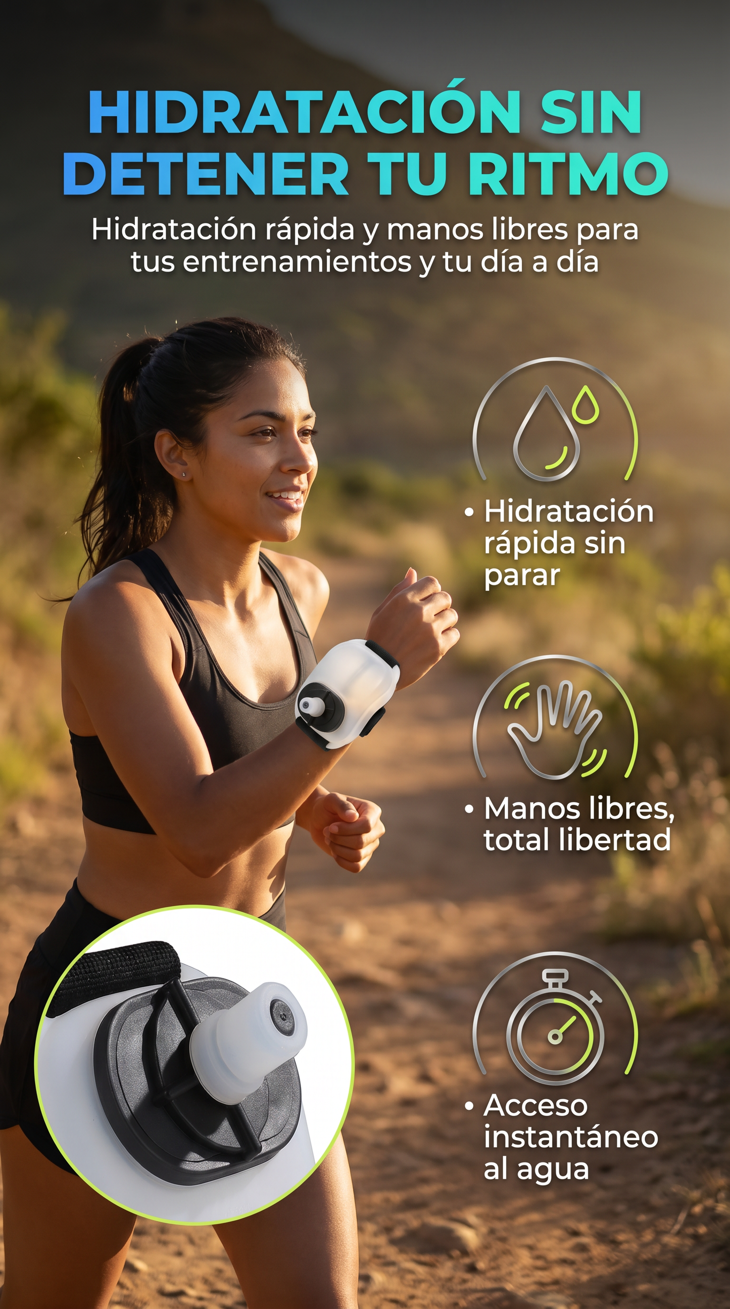 Termo Deportivo Para Muneca Y Brazo !LLEVA 2X1+REGALO SORPRESA - SOLO POR HOY!