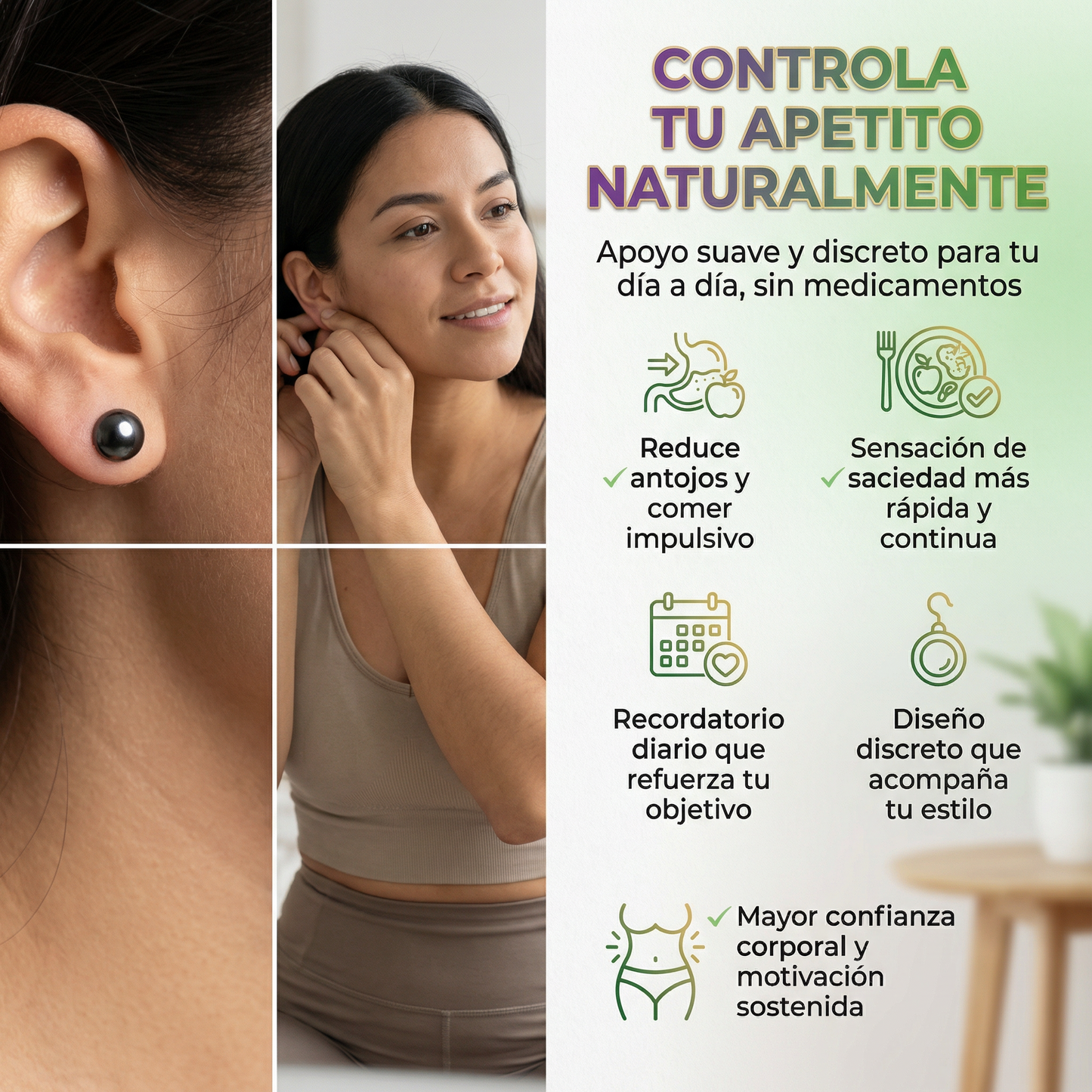 OuraFit Aretes Magneticos- PAGA 1 LLEVA 2!