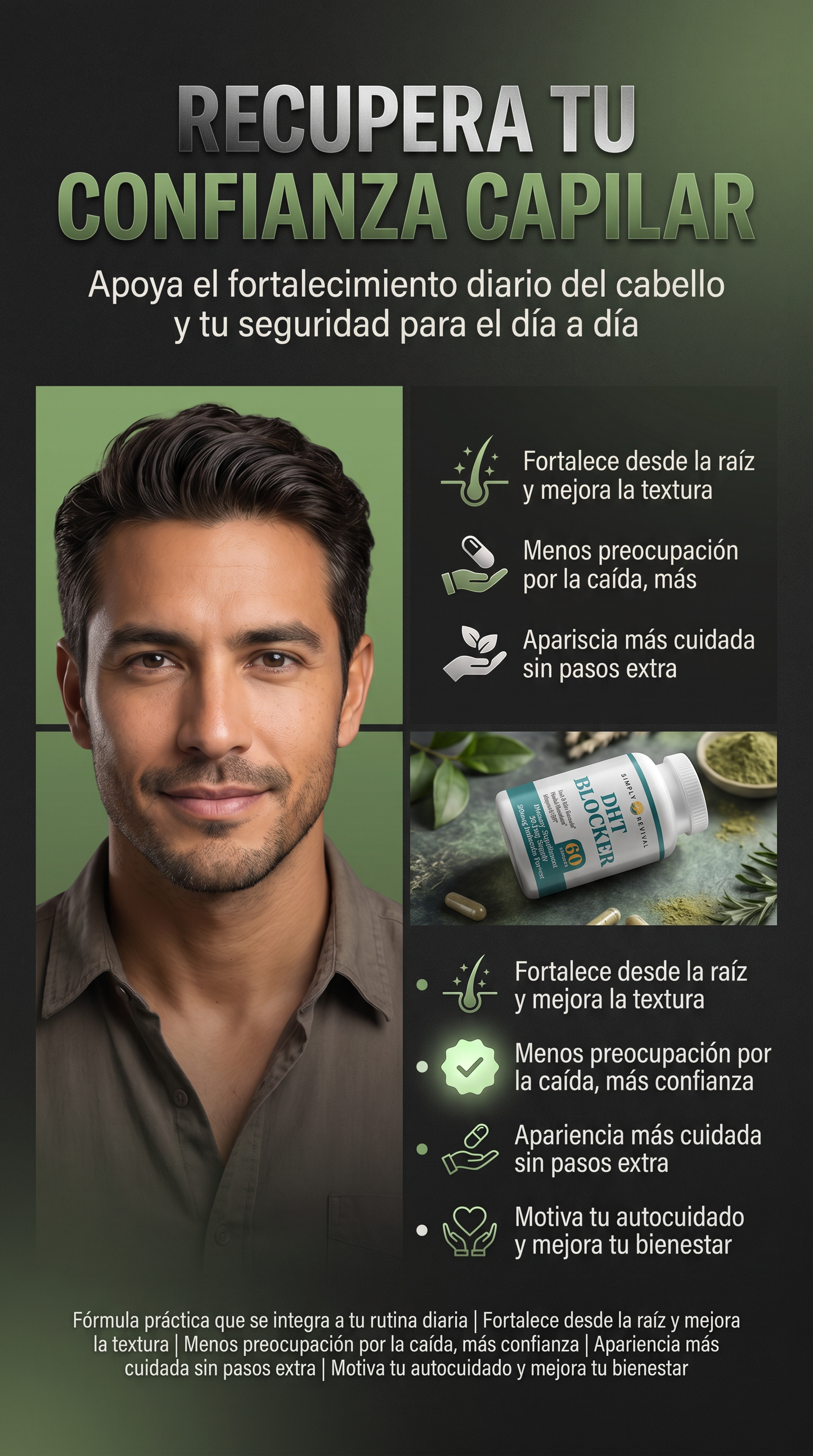 DHT blocker-Elimina la calvicie desde la raiz- !OFERTA SOLO POR HOY!