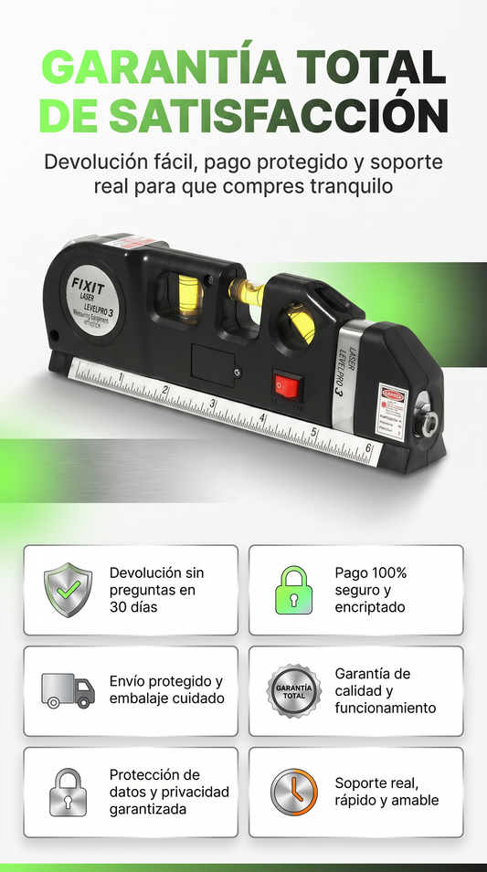 Nivel Laser 4 EN 1- !COMPRA LA PROMOCION SOLO POR HOY!+ OBSEQUIO GRATIS
