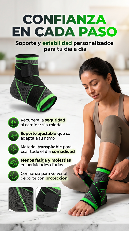 Tobillera ajustable doble banda- !!DOS POR EL PRECIO DE UNA!!SOLO HOY!!