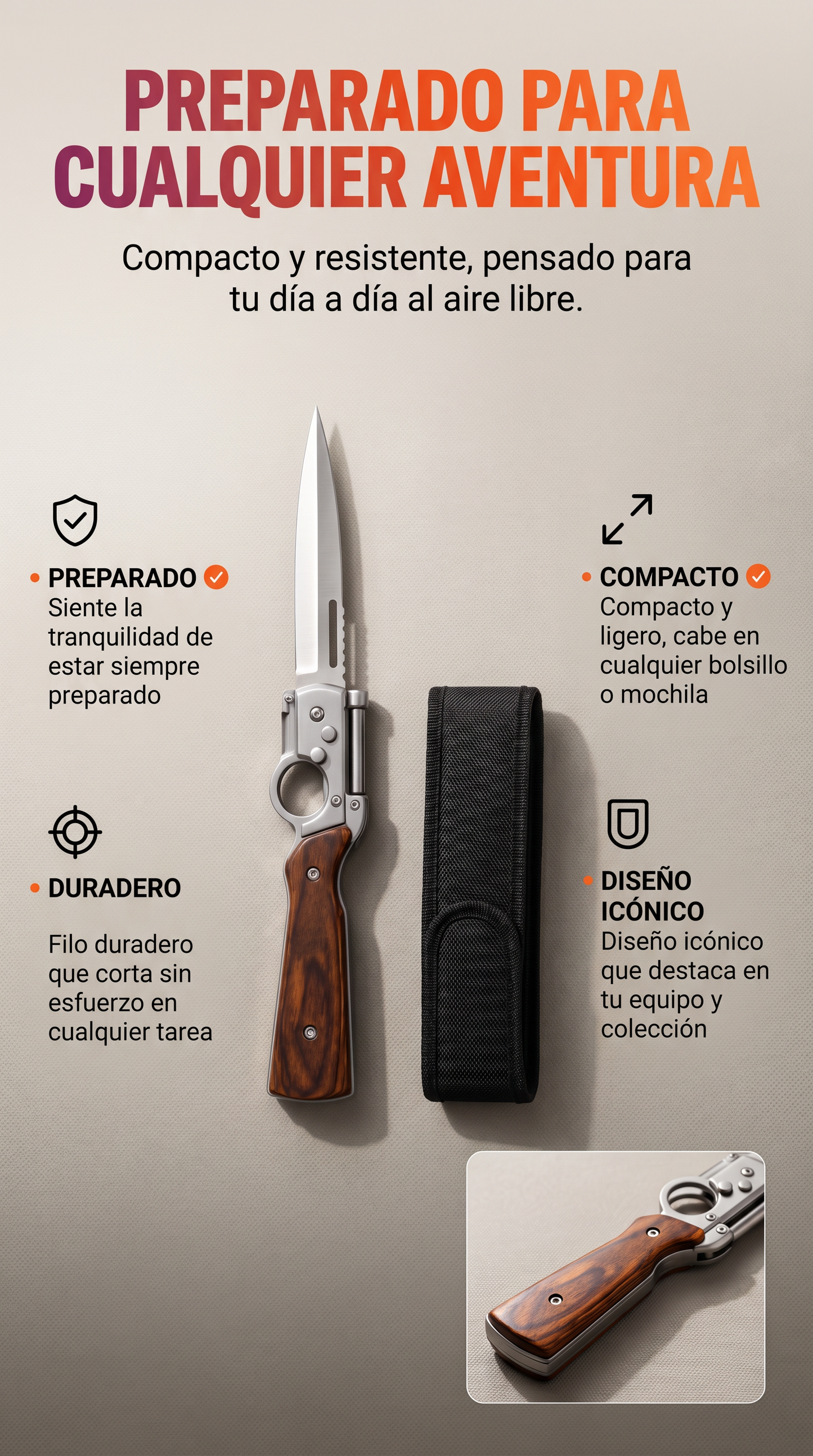 Cuchillo Ak 47- !OFERTA SOLO HOY!+ OBSEQUIO GRATIS